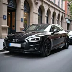 Audi A5 mit sportlichen 20 Zoll Felgen