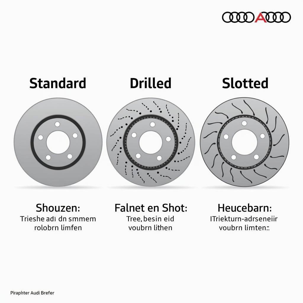 Audi Bremsscheiben Typen