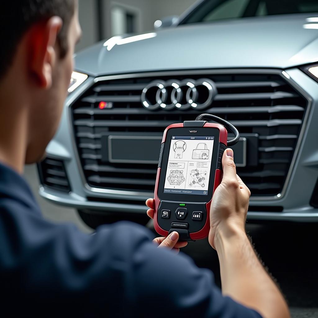 Como o código do veículo Audi facilita o reparo