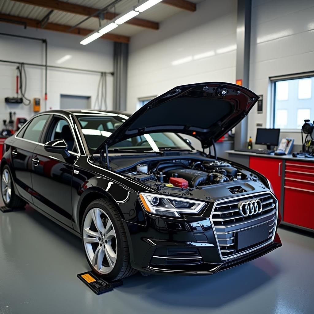 Audi Motor Werkstatt Reparatur