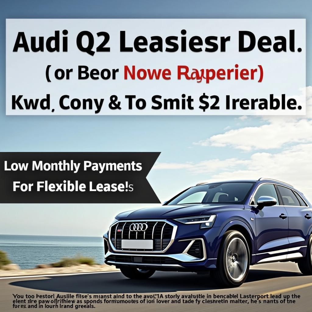 Audi Q2 Leasing Angebot