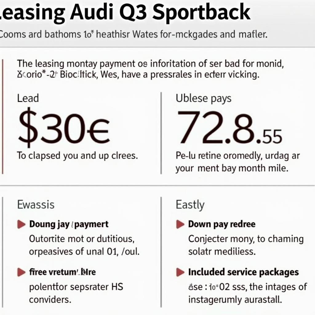 Vorteile der Audi Q3 Sportback Leasing Aktion