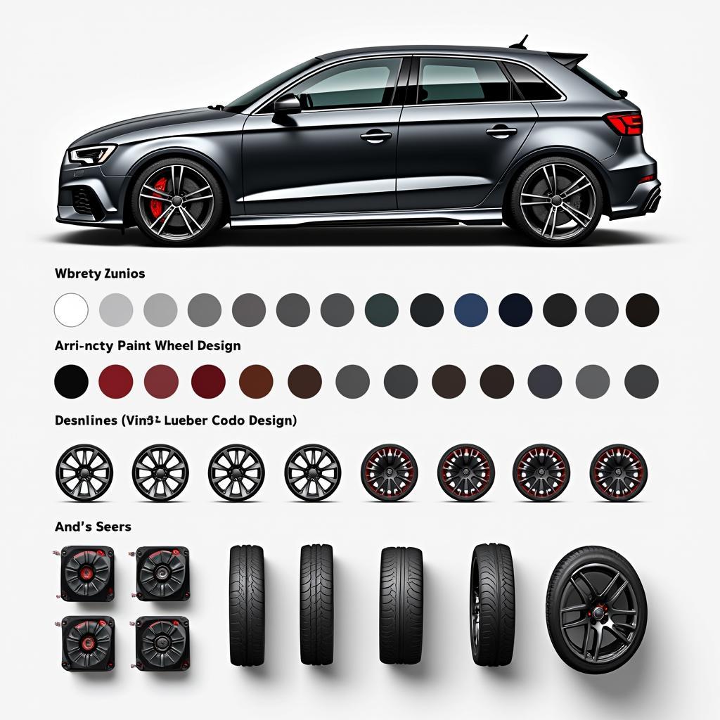 Audi RS 3 Konfigurator Ausstattung