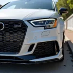 Audi RS3 8V mit sportlichem Kühlergrill-Upgrade