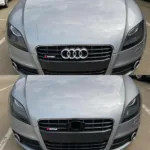 Beschädigte Audi TT 8N Stoßstange vorne