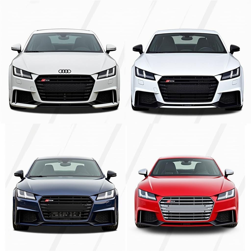 Audi TT 8N front bumper tuning options