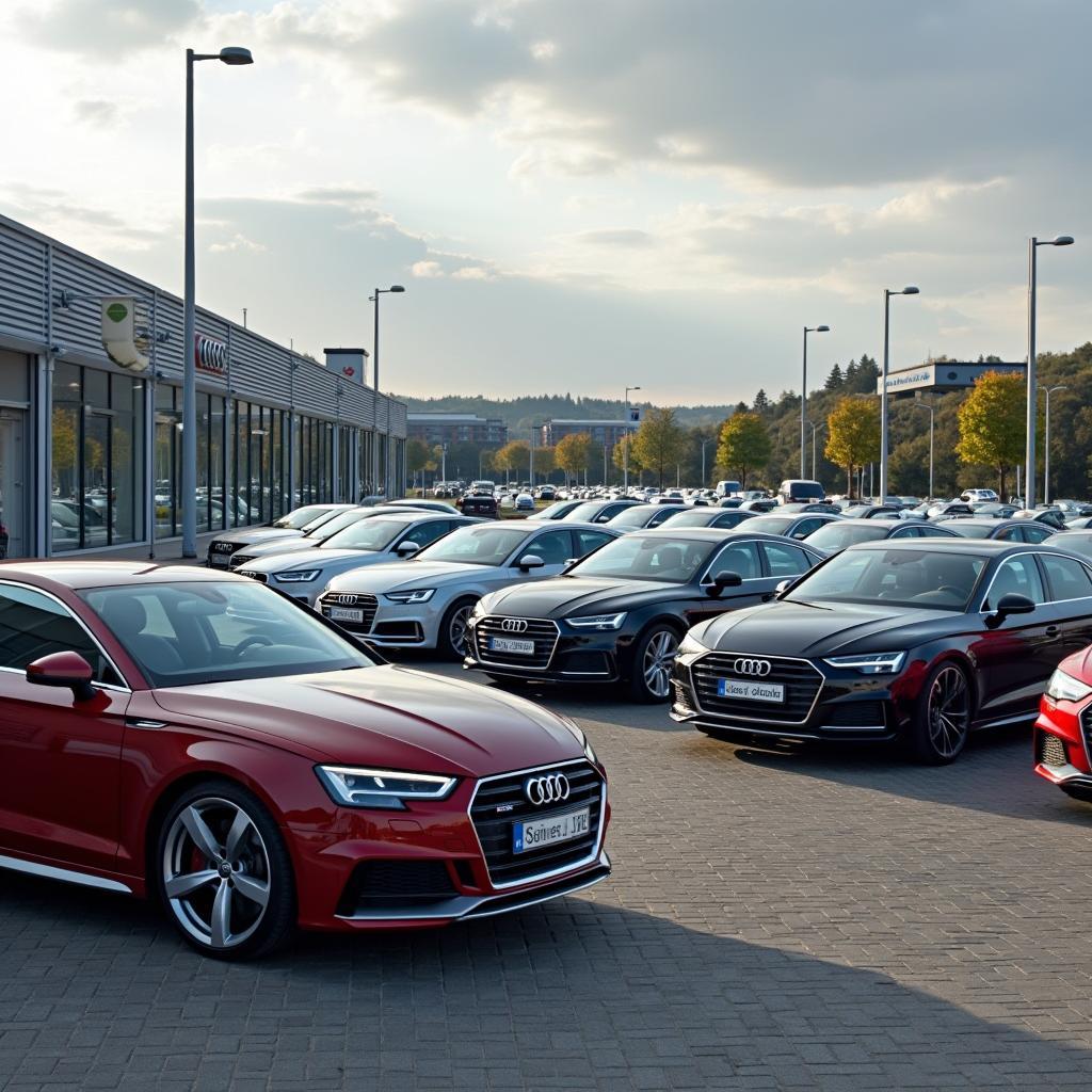 Große Auswahl an Audi Gebrauchtwagen im Audi Zentrum Essen