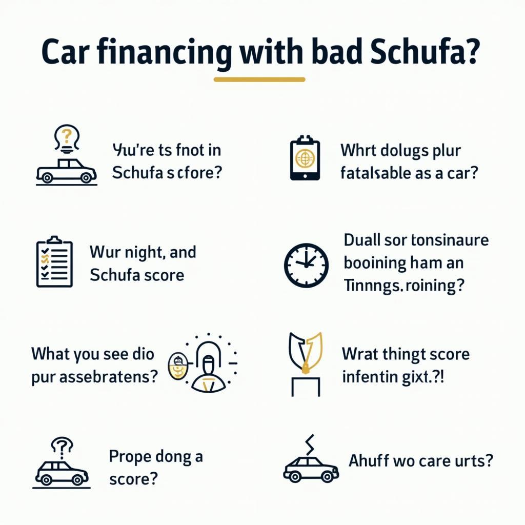 FAQ zur Autofinanzierung trotz Schufa