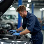 Auto Motor Werkstatt Reparatur