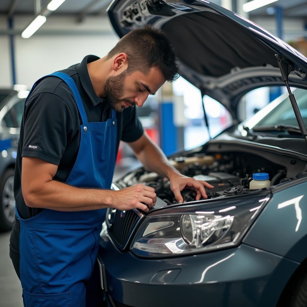 Auto Reparatur in Italien