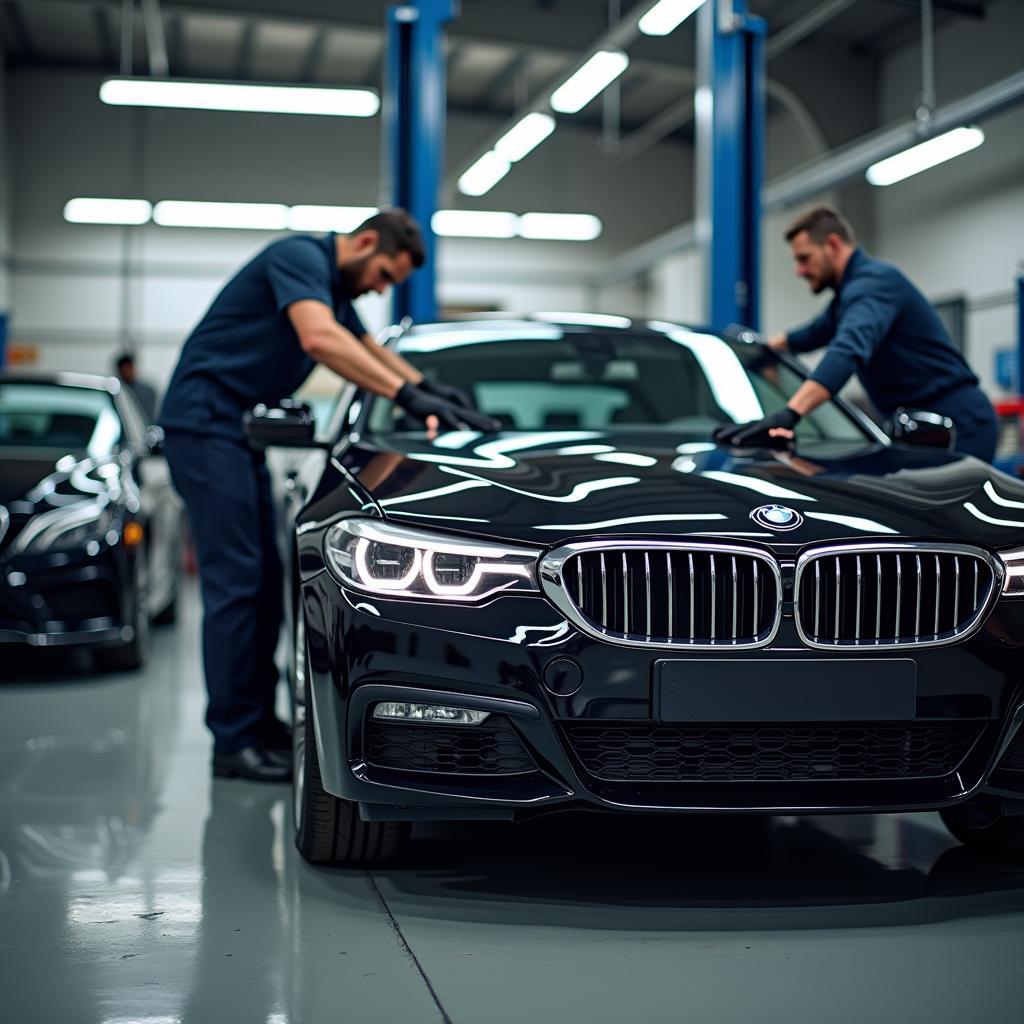 Auto Reparatur in der Werkstatt - Kostenfaktor