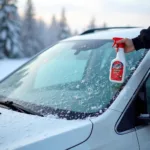 Auto Scheibenschutz im Winter: Vorbereitung der Windschutzscheibe