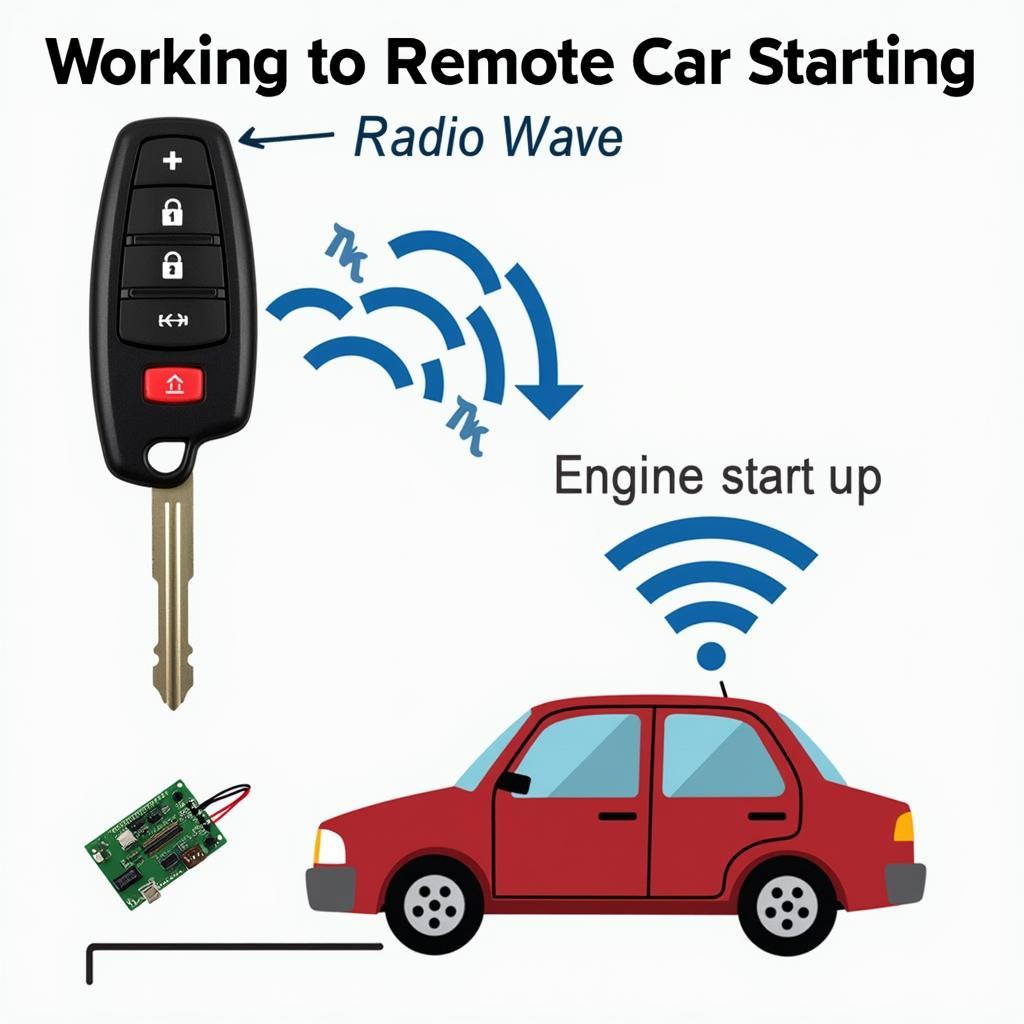 Funktionsweise des Autostart mit Fernbedienung