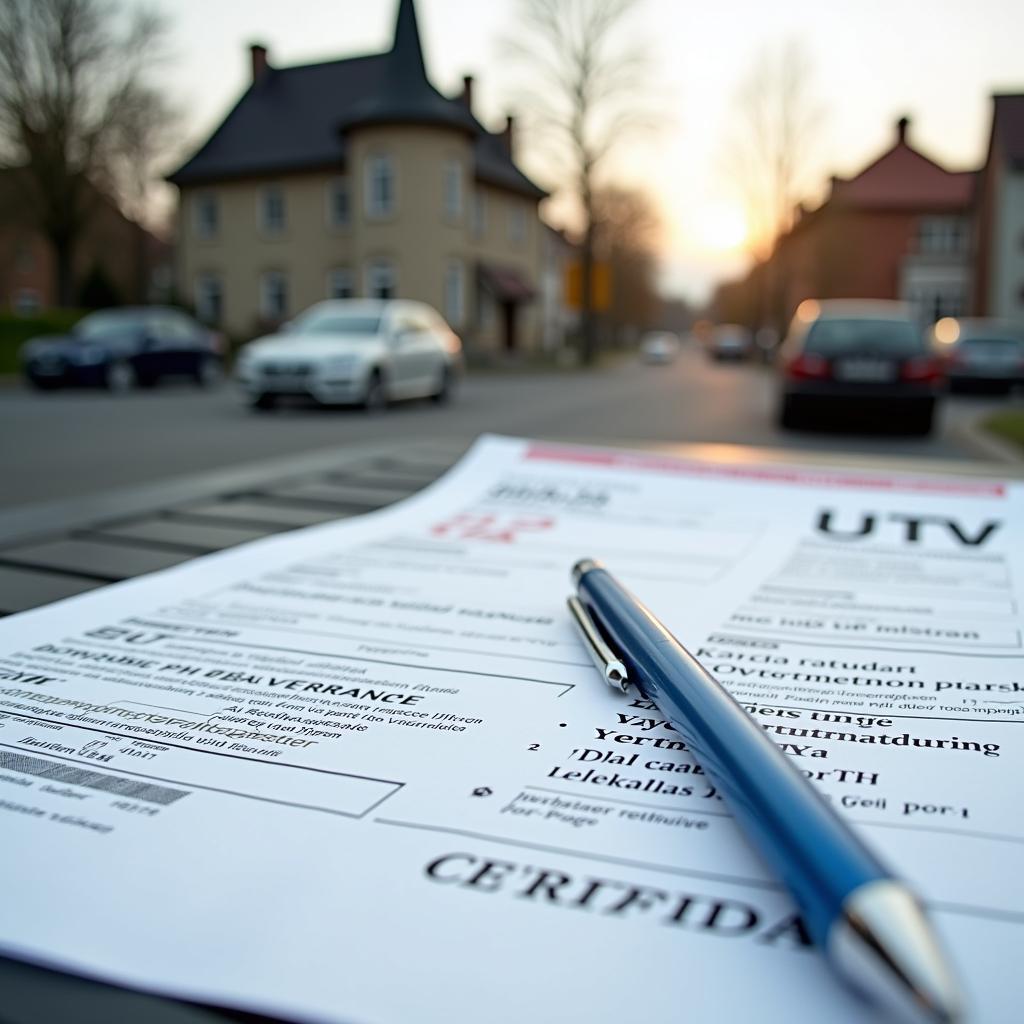 Benötigte Dokumente für den Autoverkauf in Kaiserslautern