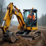 Gehalt eines Baggerfahrer Einsteigers