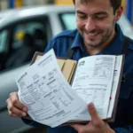 Belege in der Kfz-Werkstatt