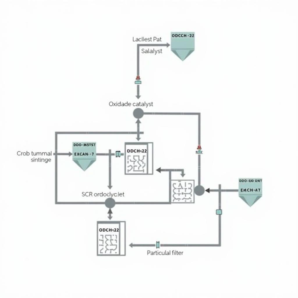 BlueHDi Abgasreinigungssystem Schema