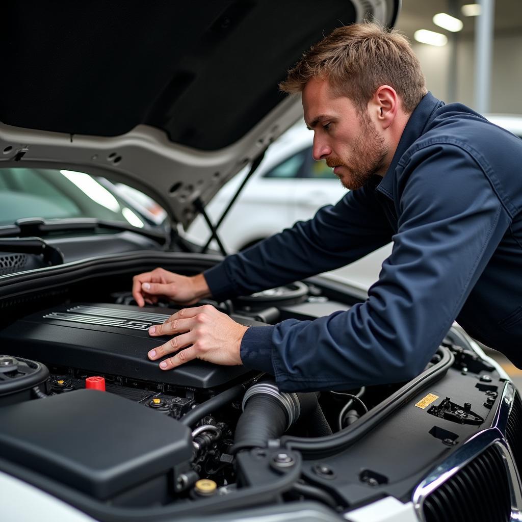 BMW 320d 2006 Reparatur