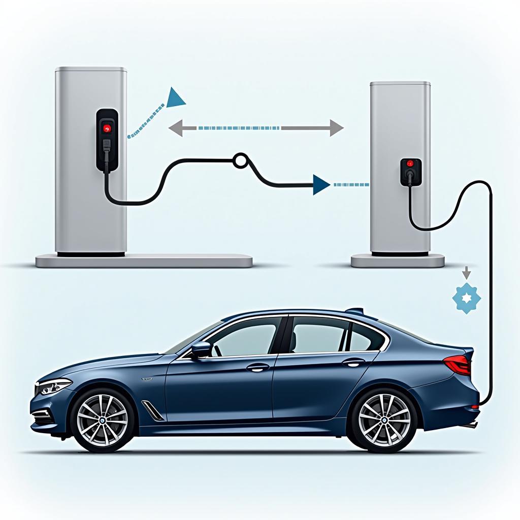 BMW 3er Hybrid Ladesystem