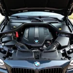 BMW 5er 2015 Motor Detail - Komponenten und Sauberkeit des Motorraums