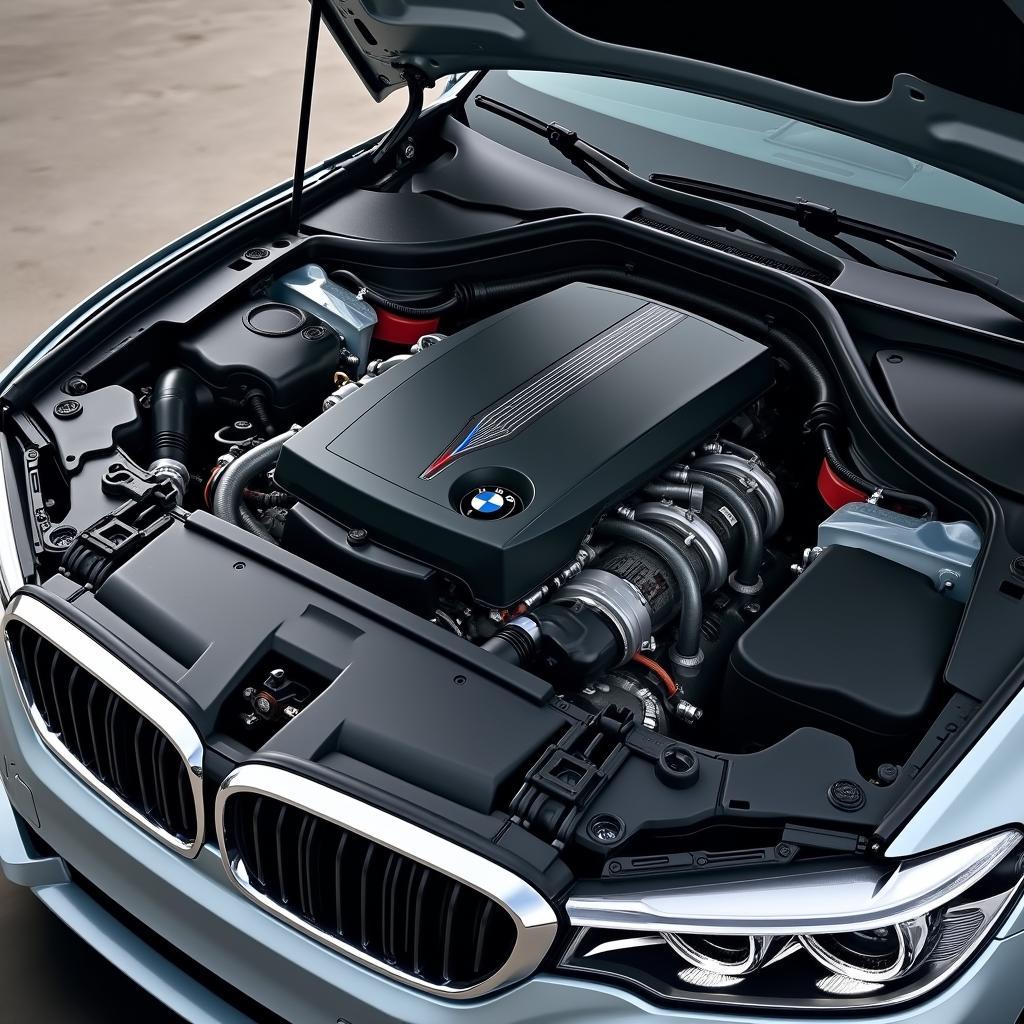 BMW 5er 2023 Motor Hybrid Technologie