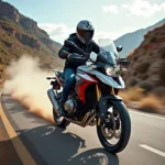 BMW F 650 ST Funduro in Action