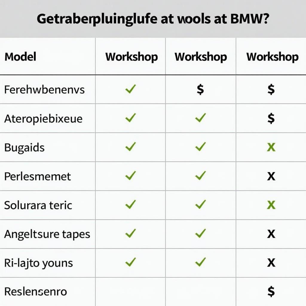 BMW 변속기 오일 교환 비용 비교