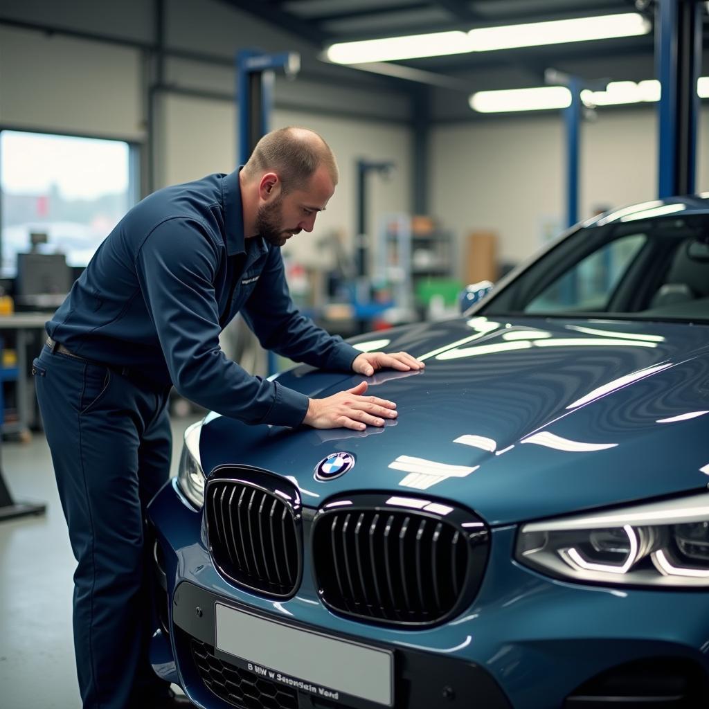 BMW Werkstatt in Fröttmaning