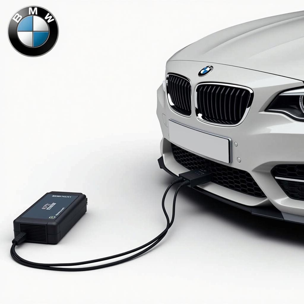 BMW Next ICOM connecté à un véhicule