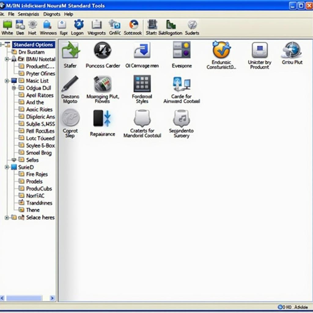 BMW Standard Tools Software Interface