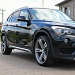 BMW X1 mit sportlichen 17 Zoll Felgen