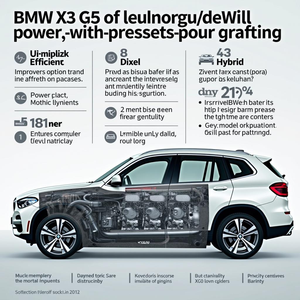 BMW X3 G45 Motor und Technologie