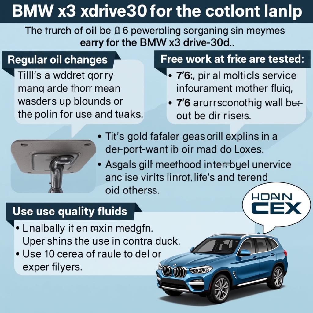 BMW x3 xdrive30d Wartungstipps für eine lange Lebensdauer