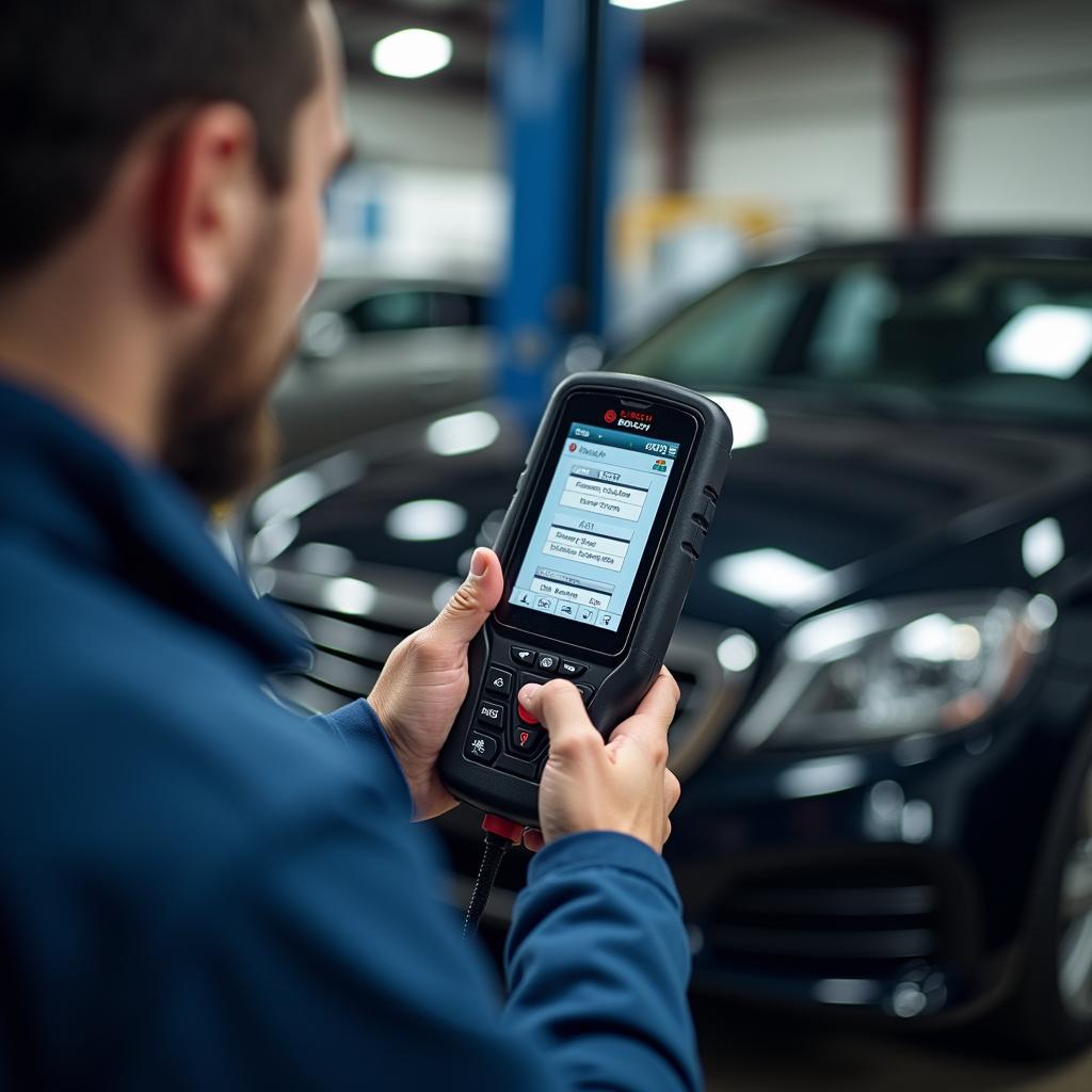 Bosch Blau Aktion Diagnosegeräte in der Kfz-Werkstatt