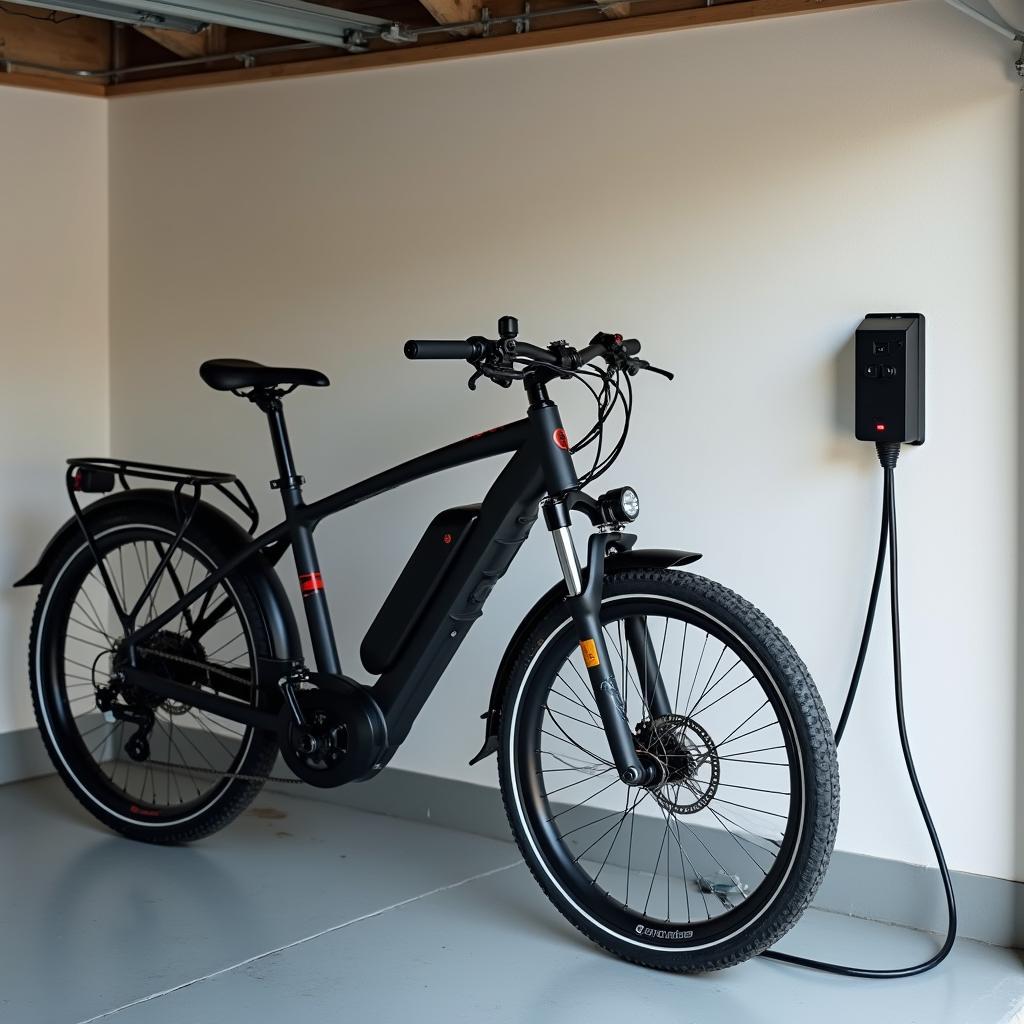 Bosch Ebike Ladekabel Verlängerung in Garage