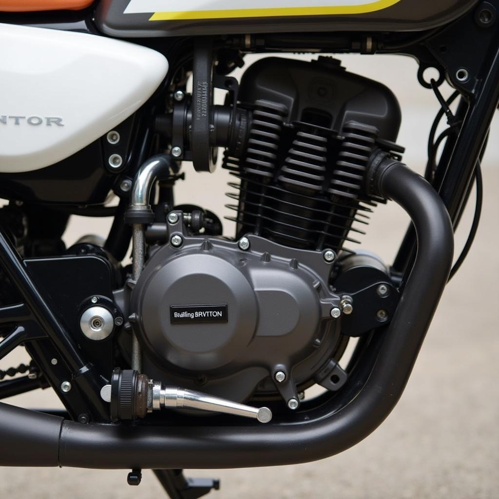 Detailansicht des Brixton Crossfire 125 XS Motors