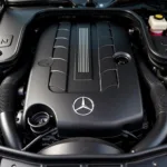 C30 AMG CDI Motorraum Detailansicht