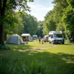 Campingplatz in den Niederlanden: Natur pur