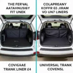 Vergleich: Carbox Kofferraumwanne vs. Universal Kofferraumwanne