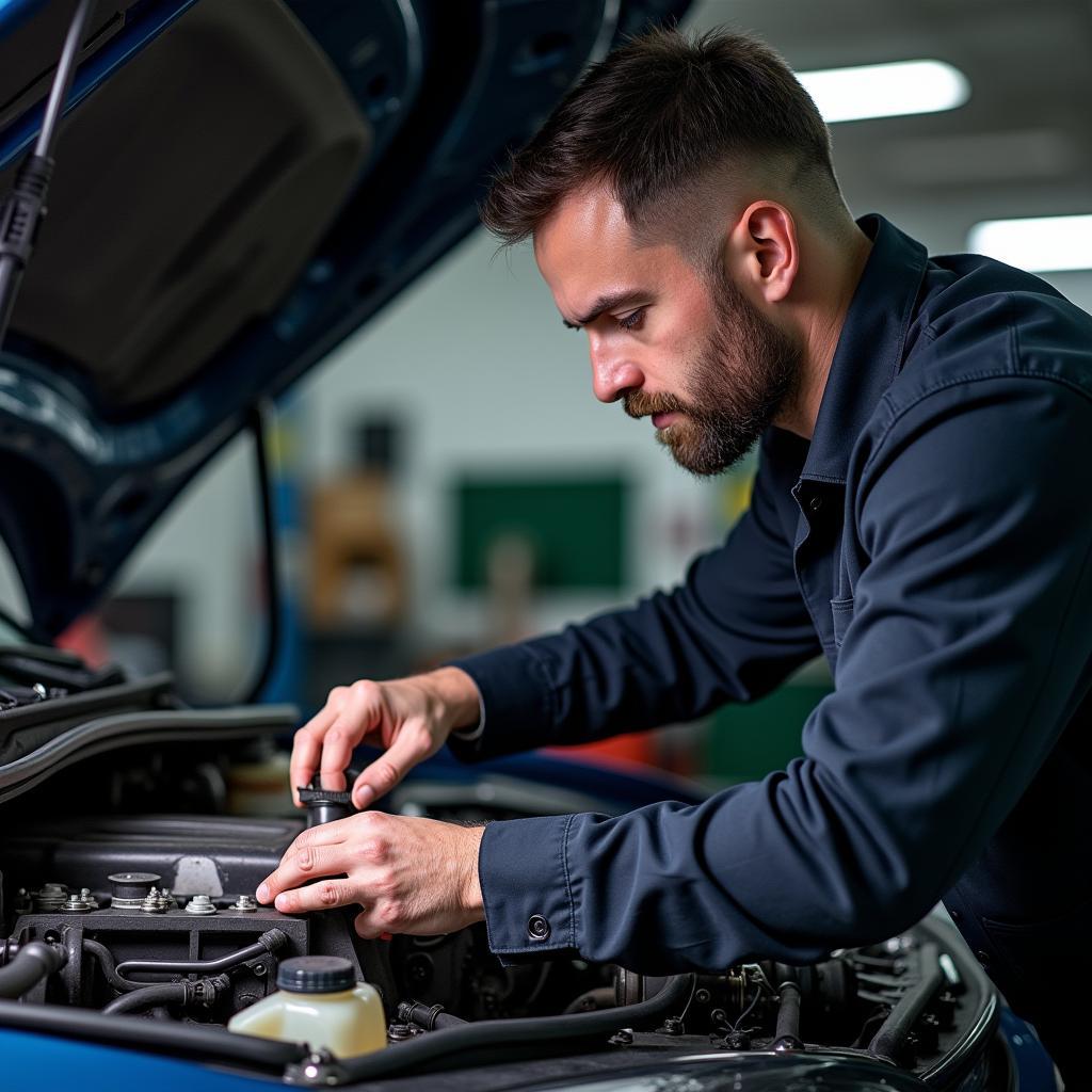 Cupra Formentor Werkstatt Inspektion