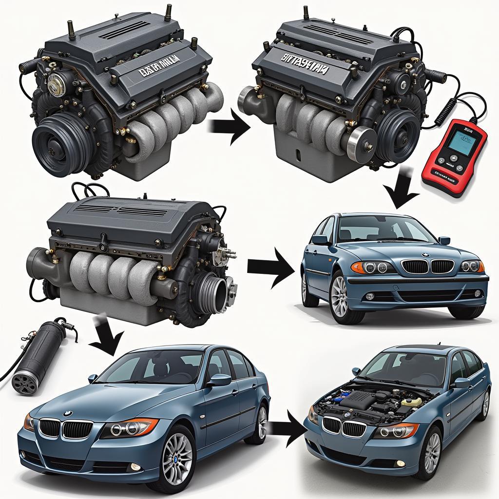 Reparo do Motor Diesel BMW E46 320d