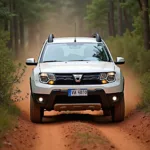 Dacia Duster fährt im Gelände