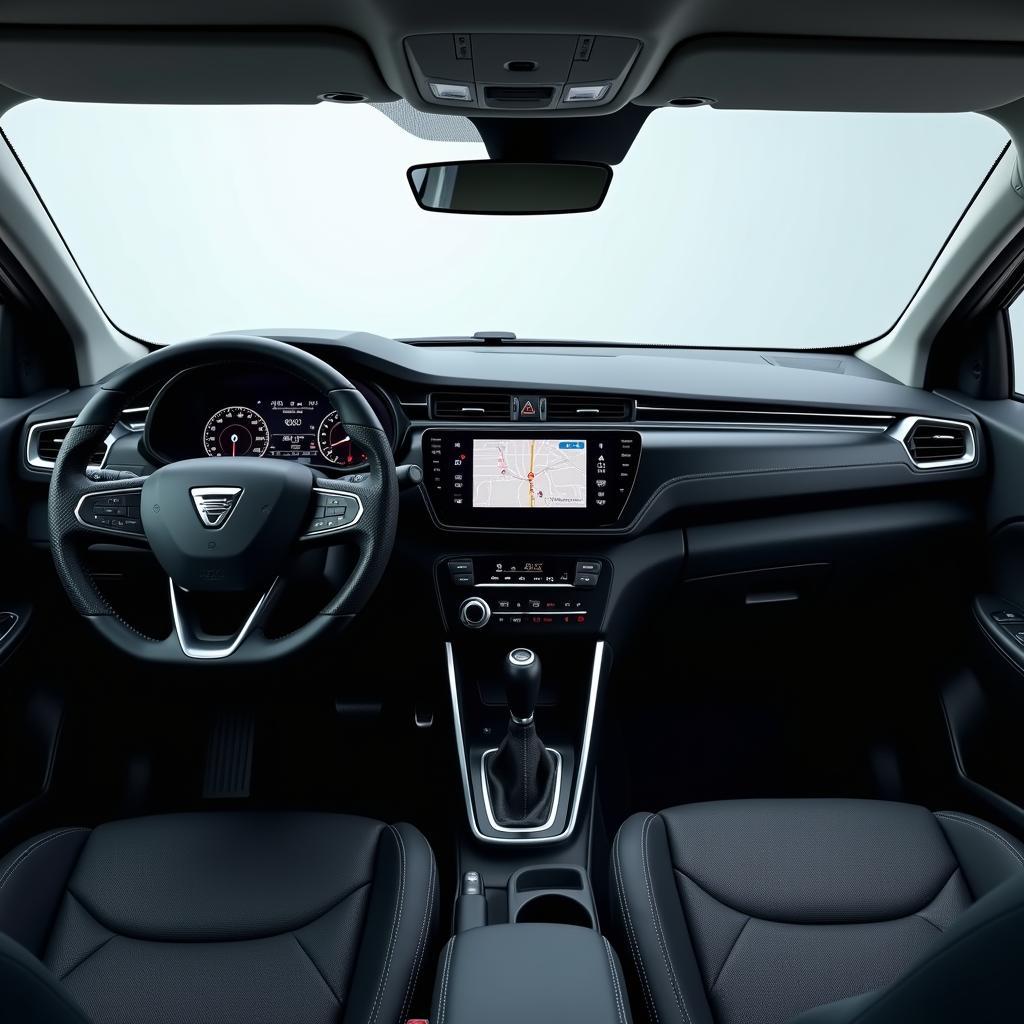 Interior do Dacia Spring Extreme Electric 65 (2023)