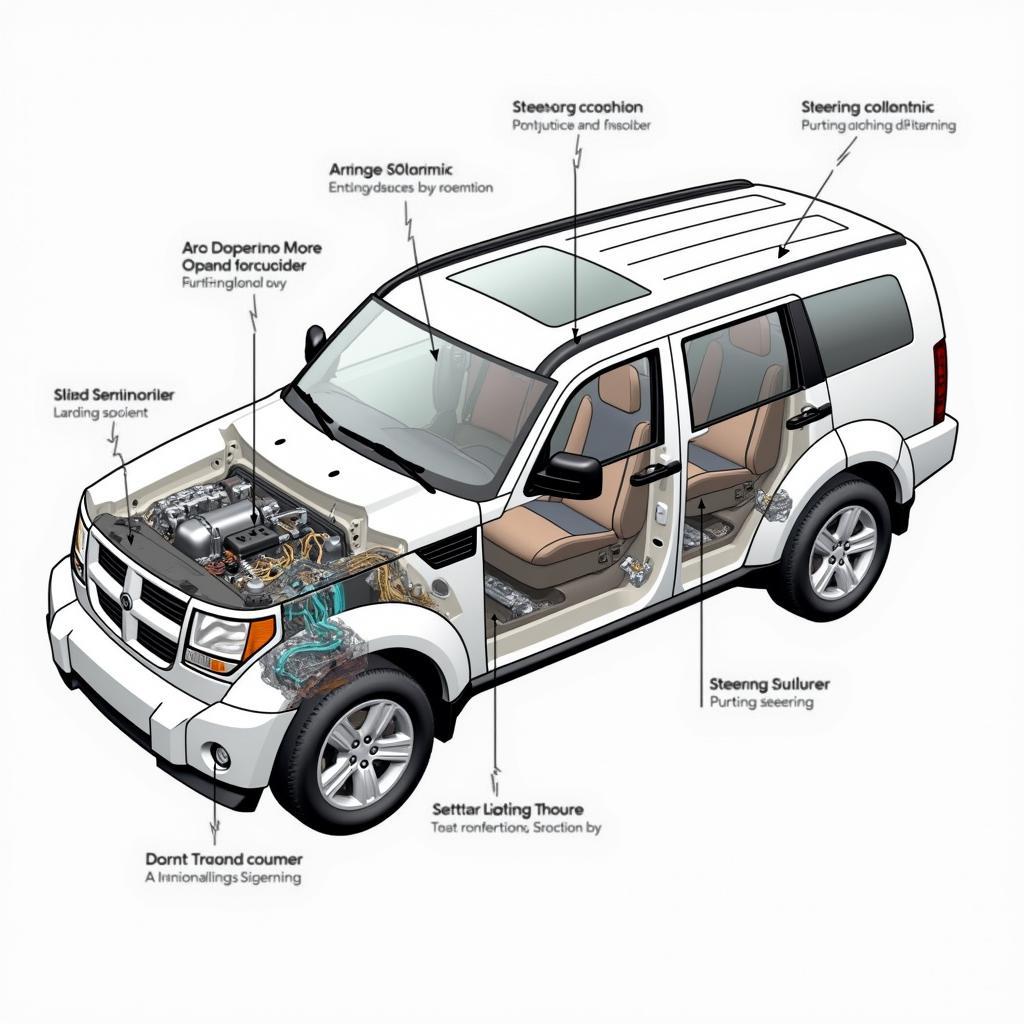 Dodge Nitro Allradantrieb, Lenkung und Fahrwerk Probleme