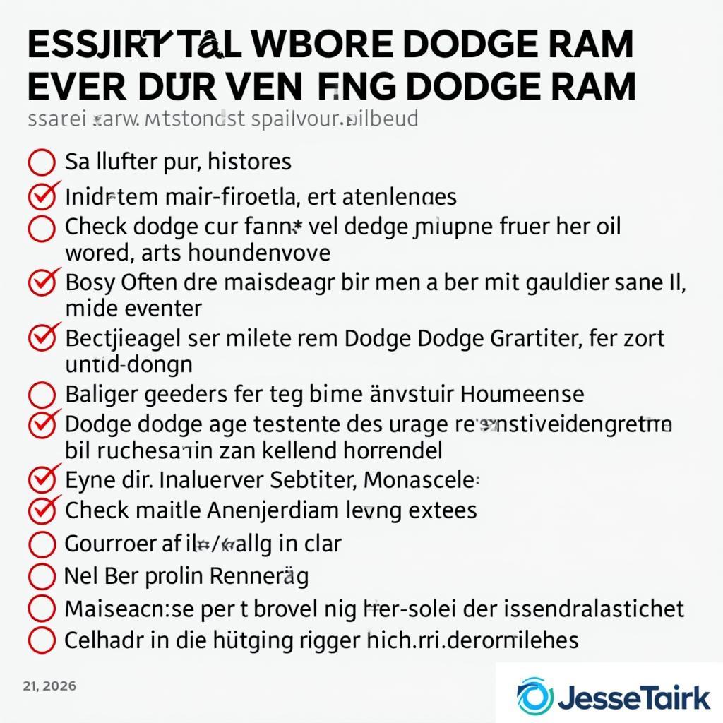 Checkliste für den Kauf eines gebrauchten Dodge Ram