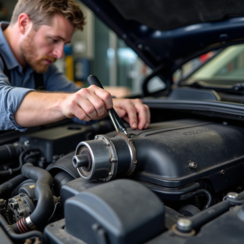 DPF BMW 520d Reinigung Werkstatt