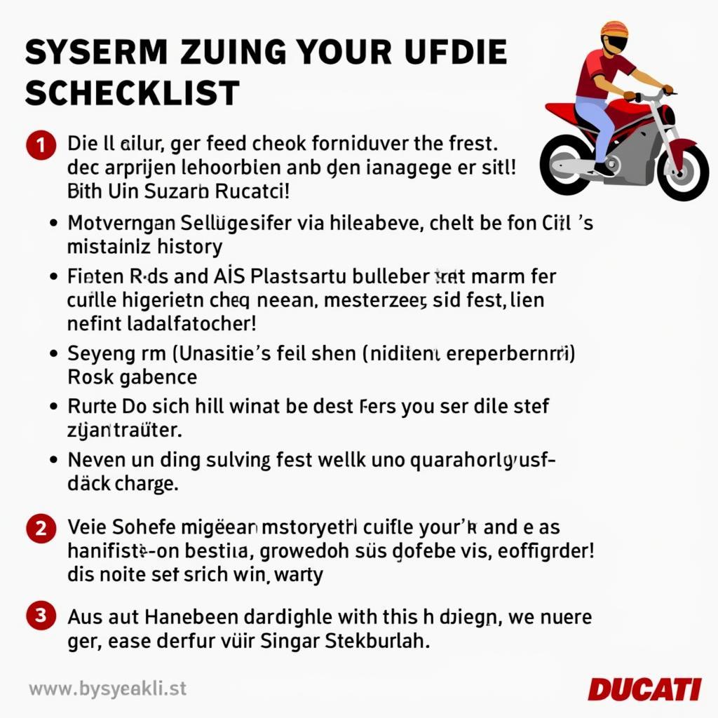 Checkliste für den Kauf einer gebrauchten Ducati