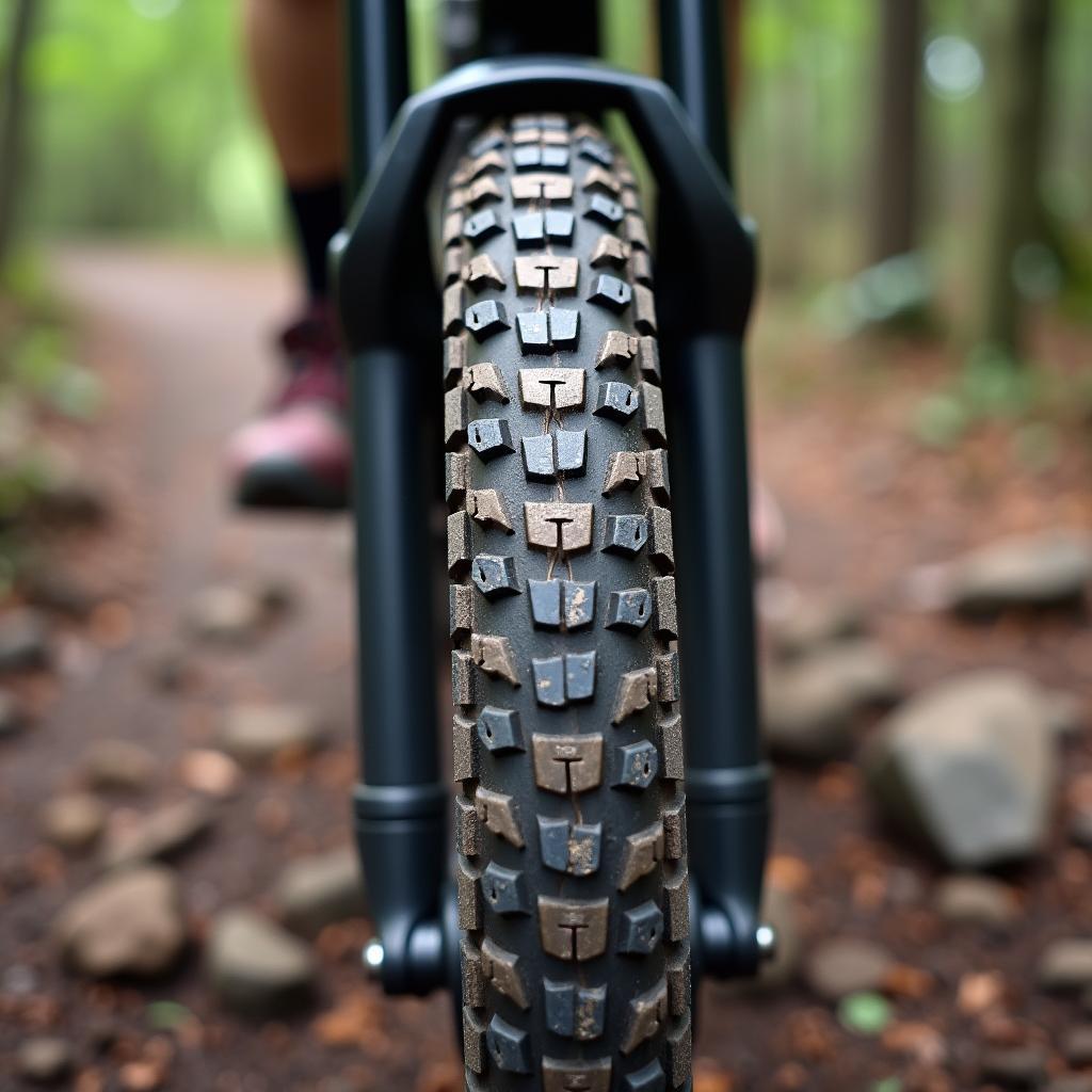 E-MTB Reifen für optimalen Grip und Stabilität auf dem Trail.