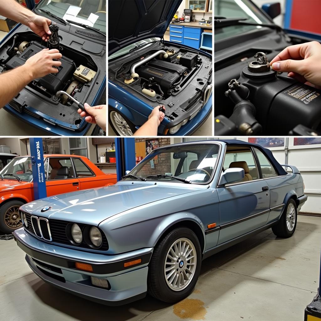 Maintaining a BMW E30 Convertible with original parts