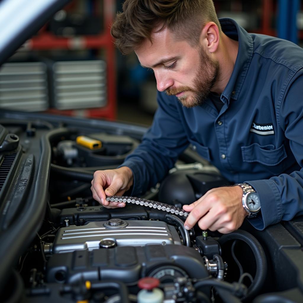 Expert en réparation de chaîne de distribution